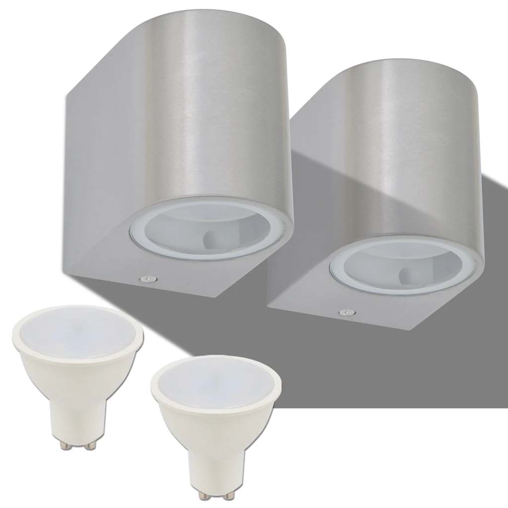 Vidaxl LED Lampe murale Garden en bas de 2 mètres