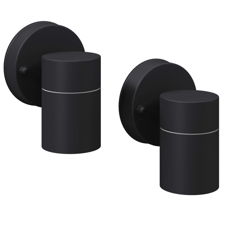 Lampe murale à LED vidaxl à l'extérieur en acier inoxydable 2 m