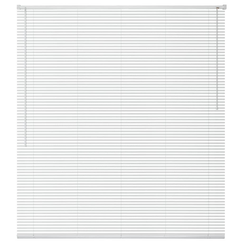 Vidaxl Sun Protection en aluminium 140x160 cm blanc