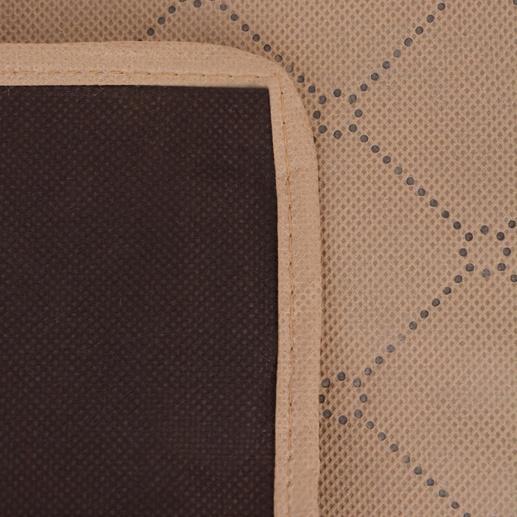 Vidaxl Picnic Rug 100x150 cm beige et brun