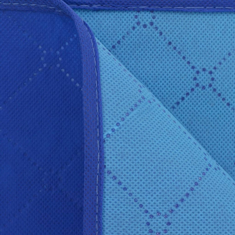 Vidaxl Picnic Rug 150x200 cm bleu et bleu clair