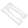 Coussin de grossesse vidaxl 90x145 cm blanc