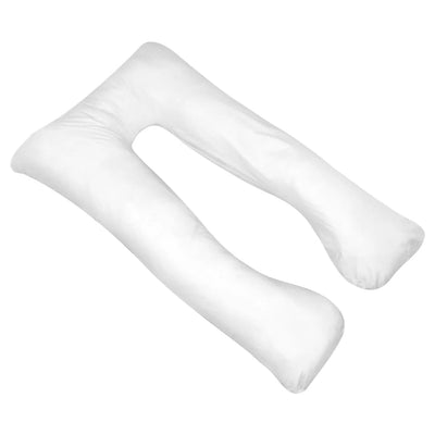Coussin de grossesse vidaxl 90x145 cm blanc