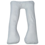 Coussin de grossesse vidaxl 90x145 cm gris - afbeelding 1