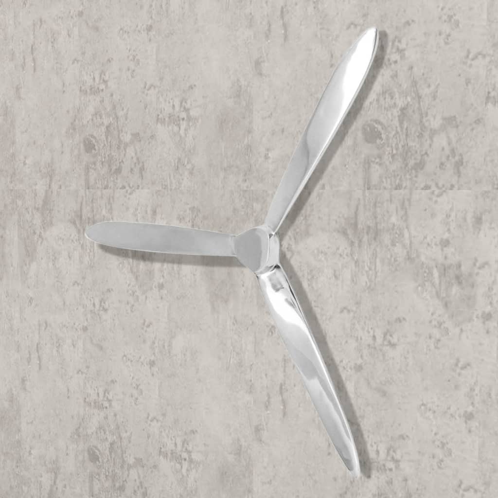 Propriété vidaxl pour le mur 70 cm en aluminium argent