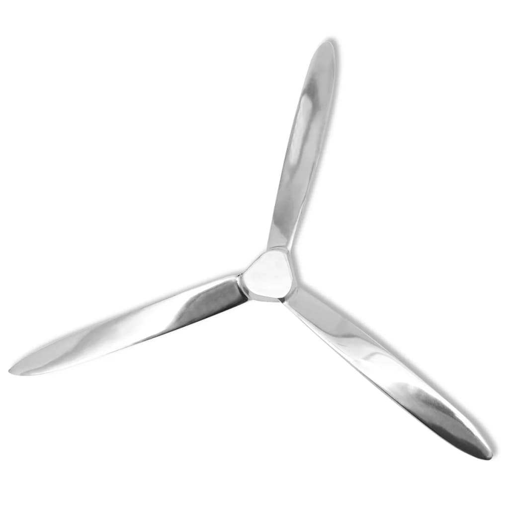 Propriété vidaxl pour le mur 70 cm en aluminium argent