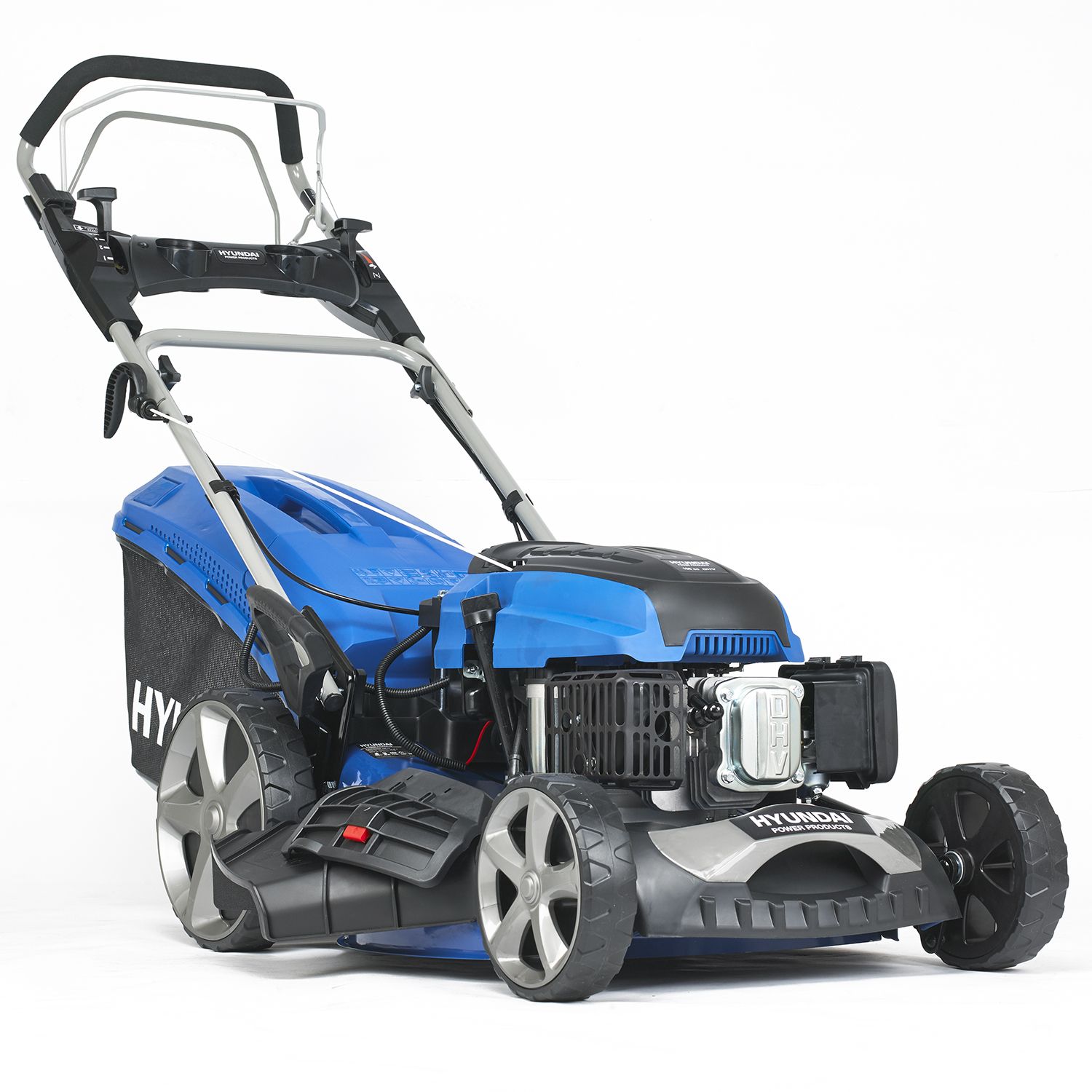 Tondeuse à essence Hyundai | 196cc | automoteur | démarrage électrique | 51 cm - 57024