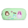 Squishmallows squishmalllows étui en peluche vert