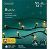 Kaemingk luminaires led basic noir classique chaud l.5400cm