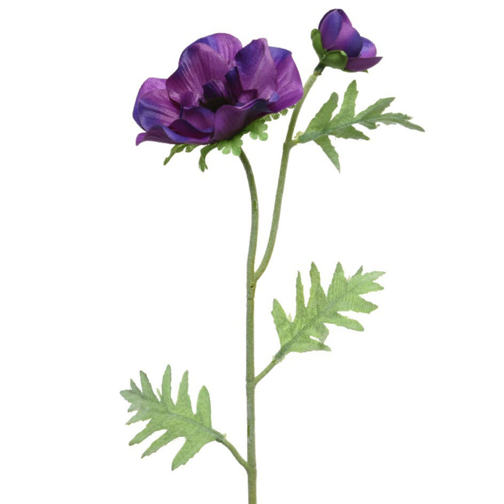 Fleur artificielle de base Anemoon 41 cm