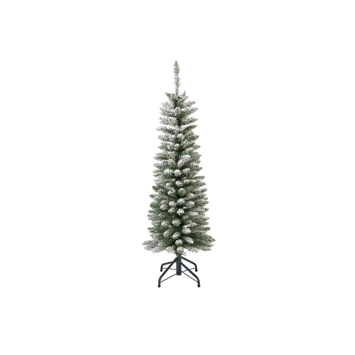 Everlands arbre de Noël crayon pin enneigé ø50xh180cm