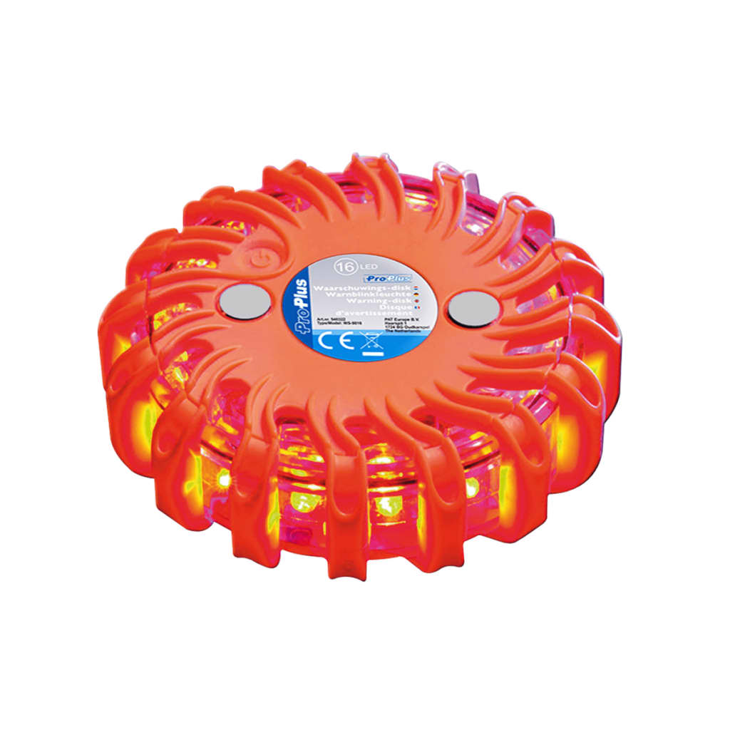 Disque d'avertissement Proplus 16 LEDS Orange 540322