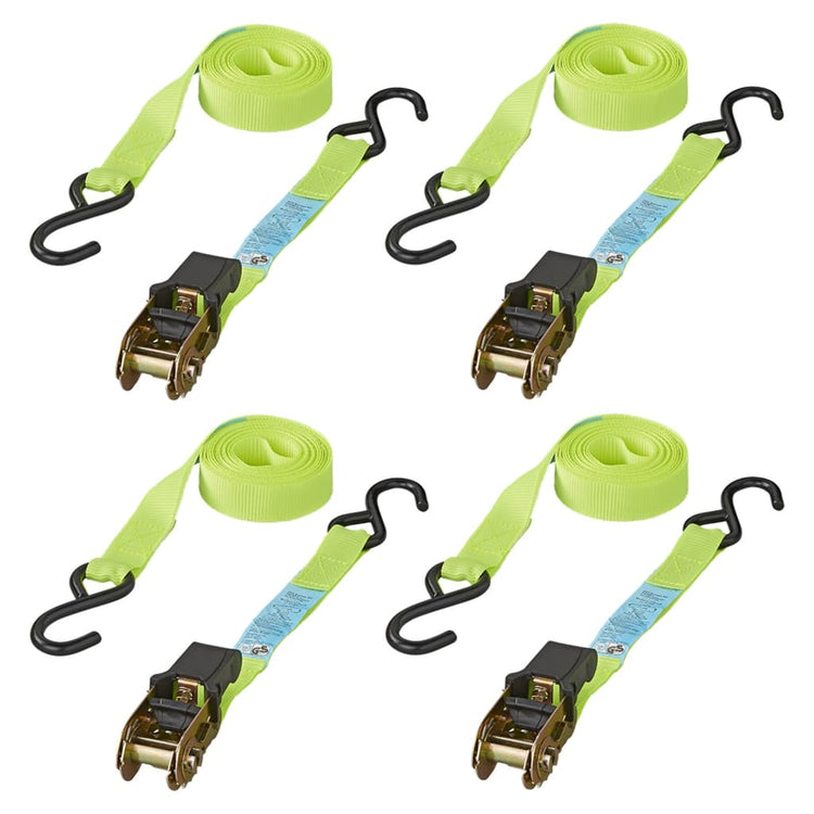 PROPLUS 4 pièces de bande d'ensemble avec cliquet et 2 crochets 5 m 320205