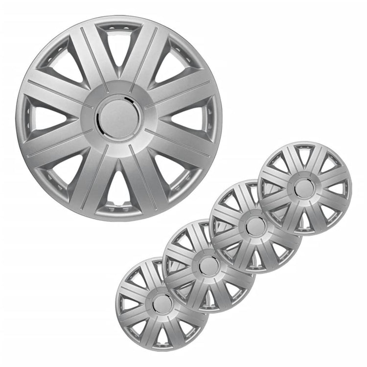 Proplus Hubcaps 4 St Cosmos 13 '' Colore en argent