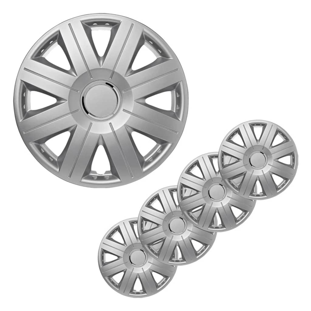 Proplus Hubcaps 4 St Cosmos 16 Colore en argent