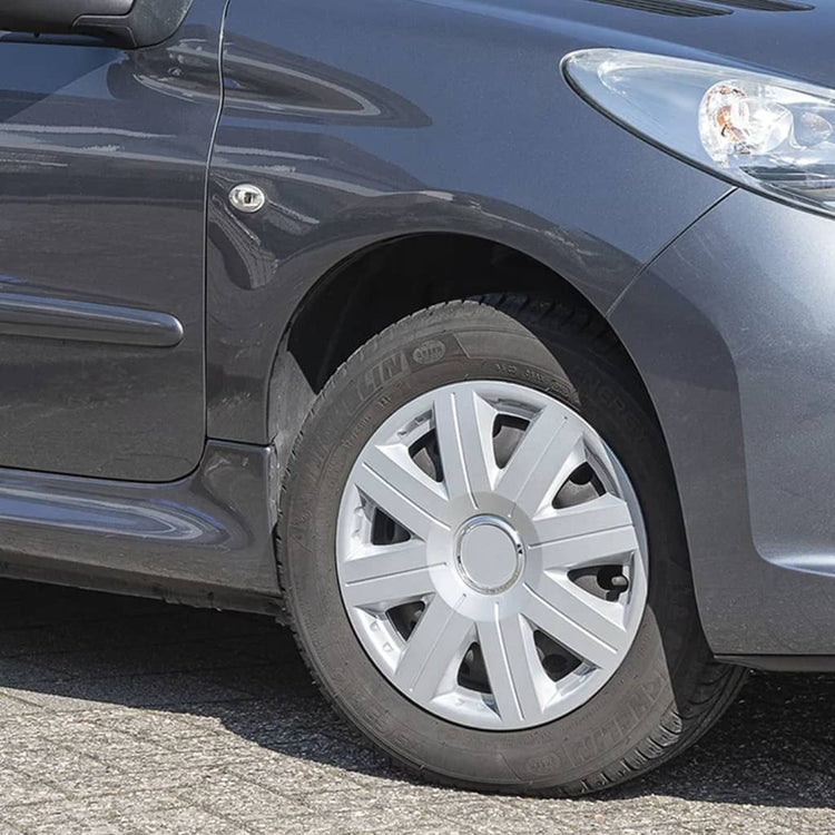 Proplus Hubcaps 4 St Cosmos 16 Colore en argent