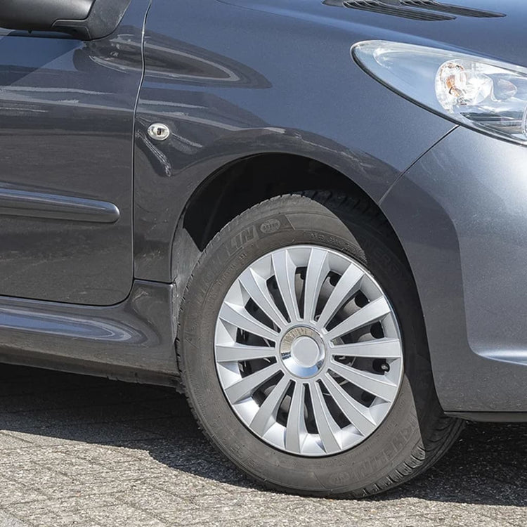 Proplus Hubcaps 4 St Meridian 16 '' Colore en argent