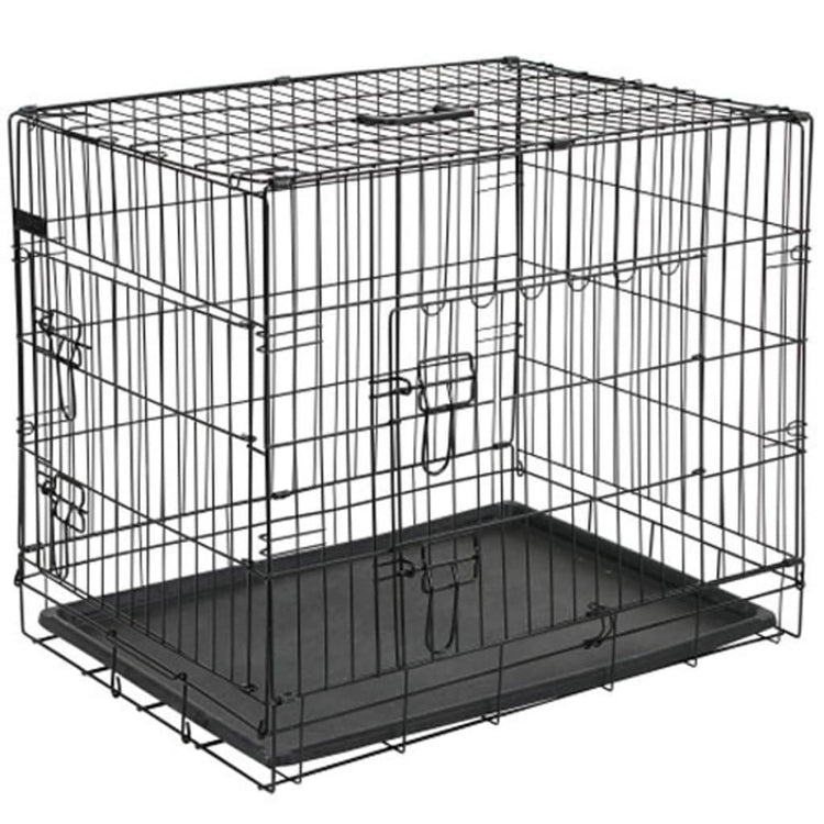 @pet @pet banc de chien 92.5x57.5x64 cm en métal noir 15003