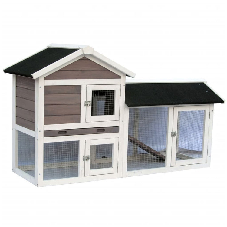 @pet @pet lapin loft Avoriaz 147x53x85 cm blanc et brun 20098
