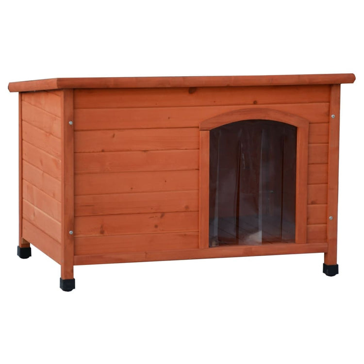 @Pet @pet dog loft avec rabats en plastique bungalow 85x57x59 cm naturel