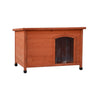 @Pet @pet dog loft avec rabats en plastique bungalow 85x57x59 cm naturel