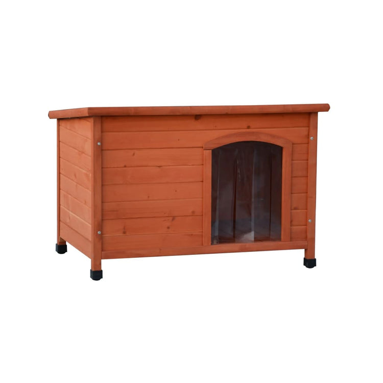 @Pet @pet dog loft avec rabats en plastique bungalow 85x57x59 cm naturel