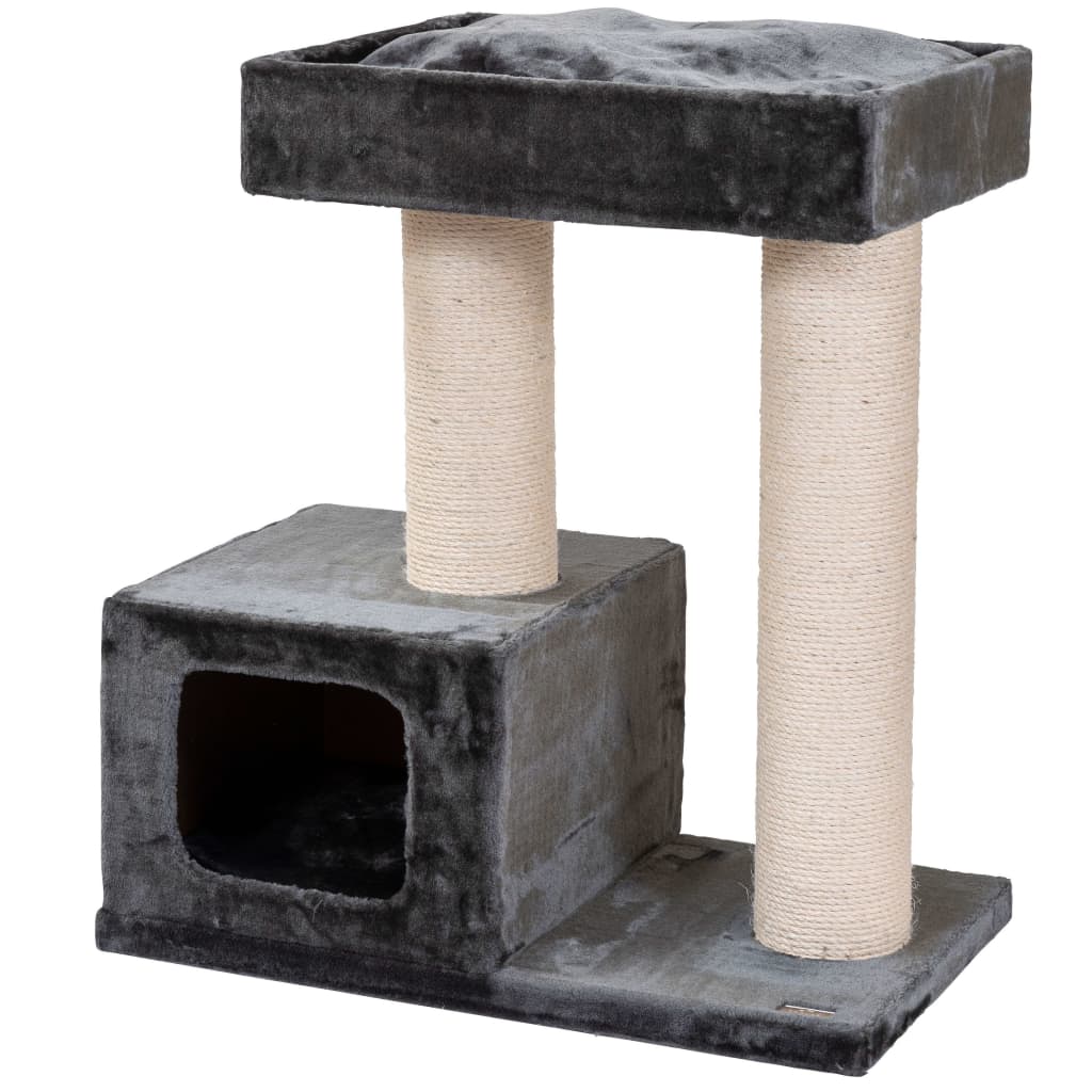 Quapas! Quapas! Scratch Post Bandit 76x45x82 cm Gris foncé