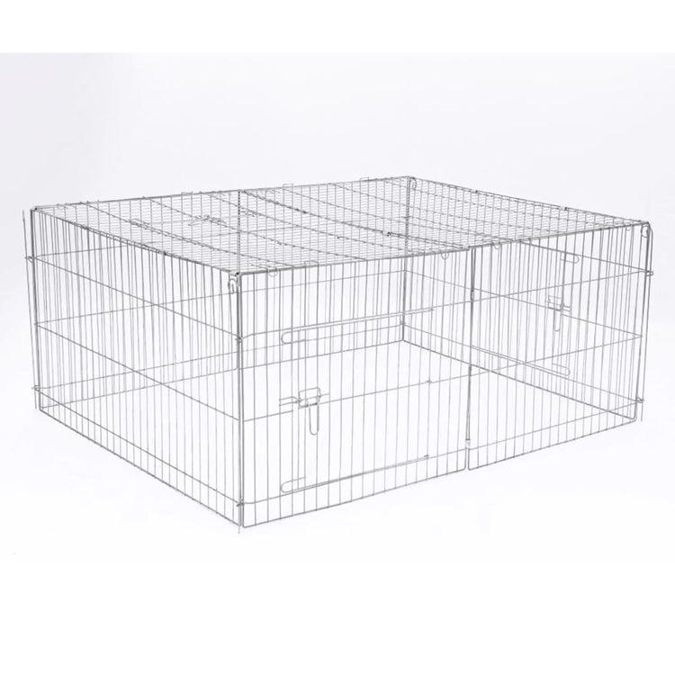 @pet @pet animaux pour le château extérieur 144x112x60 cm métal
