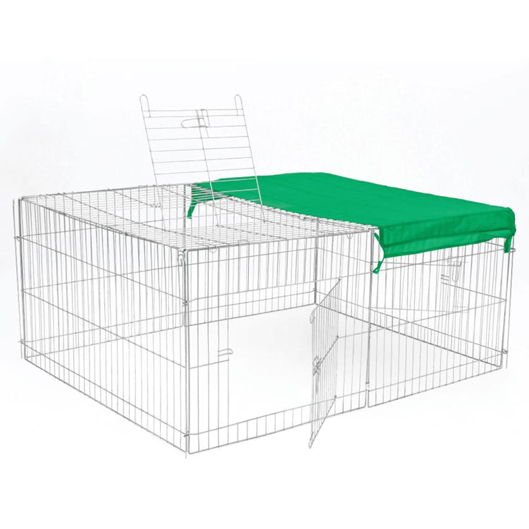@pet @pet animaux pour le château extérieur 144x112x60 cm métal
