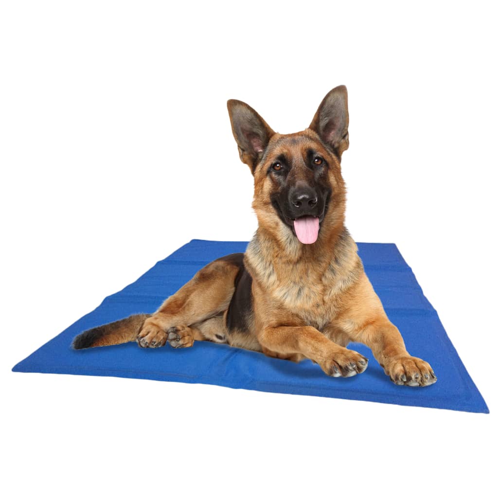 @pet @pet chien de refroidissement tapis l 50x90 cm bleu