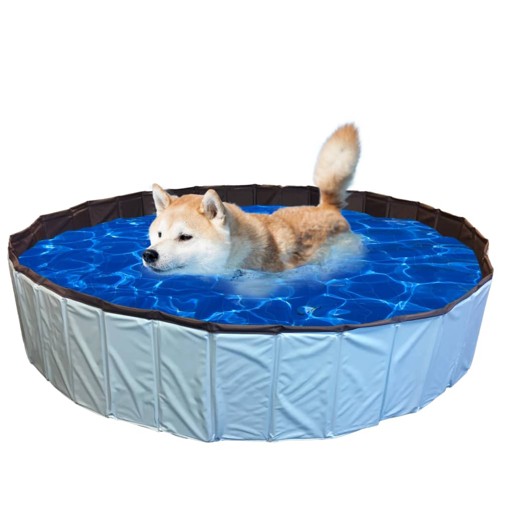 @Pet @pet chien piscine S 80x20 cm bleu