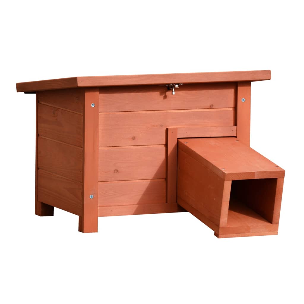 @pet @pet egelhuis en bois brun