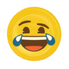 Figure gonflable de base face emoji face lol 140 cm