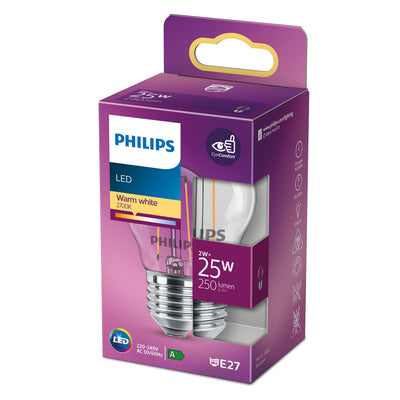Philips LED peut lamp 25W E27 White chaud