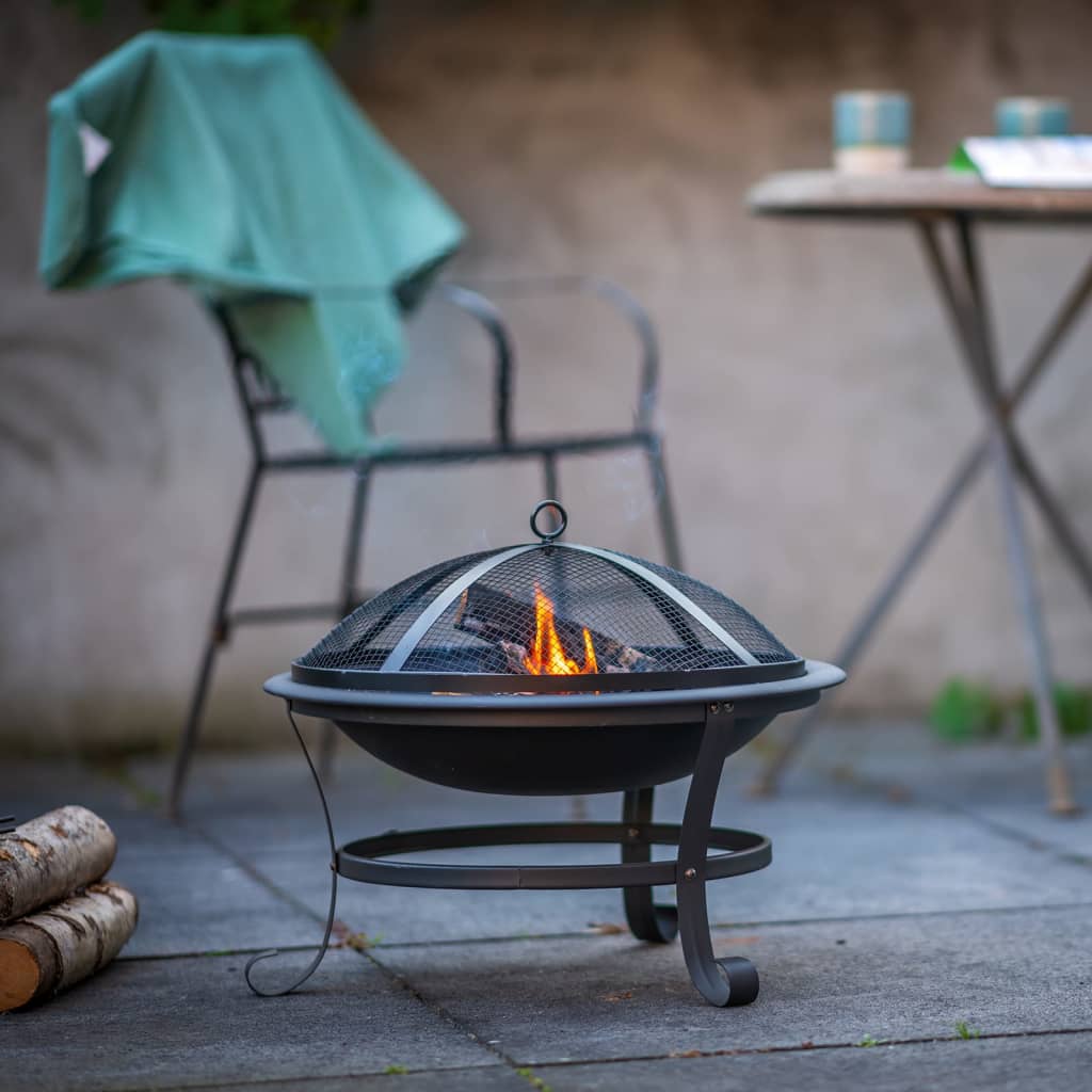 Redfire Redfire Fire Bowl Atlanta 51 cm en acier noir 85014
