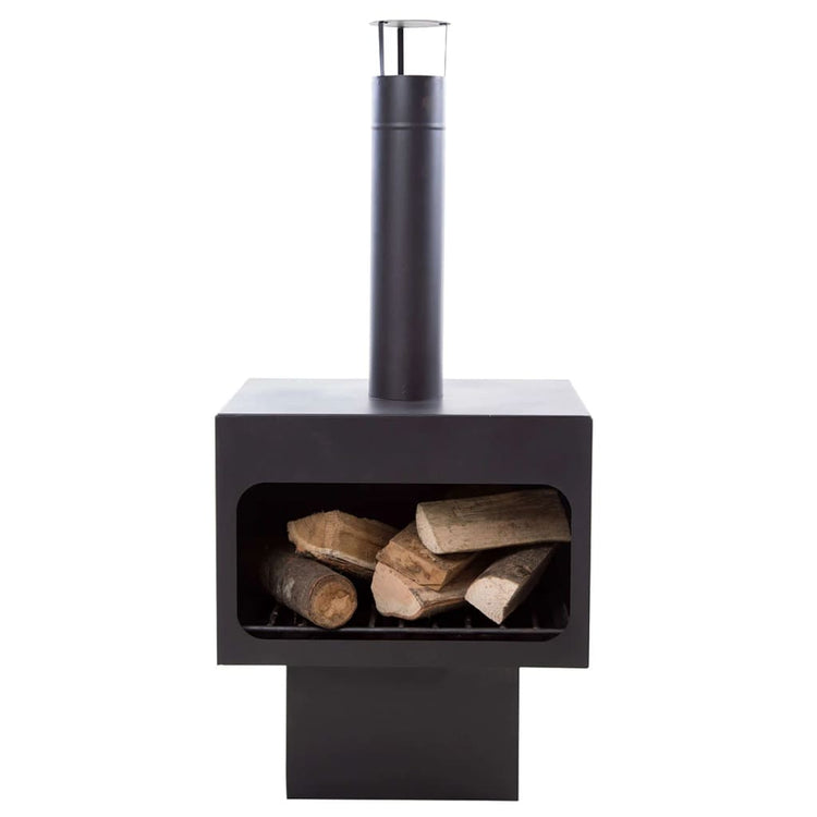 Redfire Redfire Garden Fiche de cheminée xl Staal Black 81076