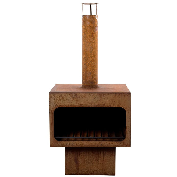 Redfire Redfire Garden Fiche de cheminée xl Rust -Colored Steel 81077