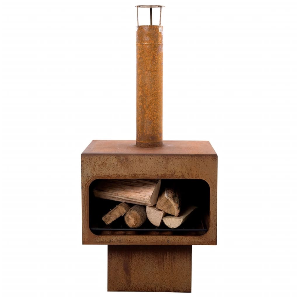 Redfire Redfire Garden Fiche de cheminée xl Rust -Colored Steel 81077