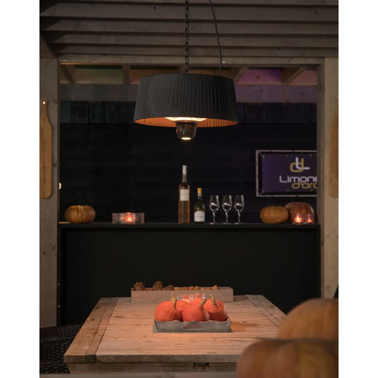 Sunred Sunred Terrace Habarage Artix compact 1500 W Halogène Black Artix C-HB