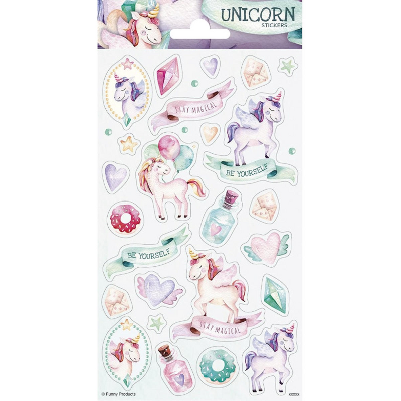Totum Stickervel Twinkle Unicorns