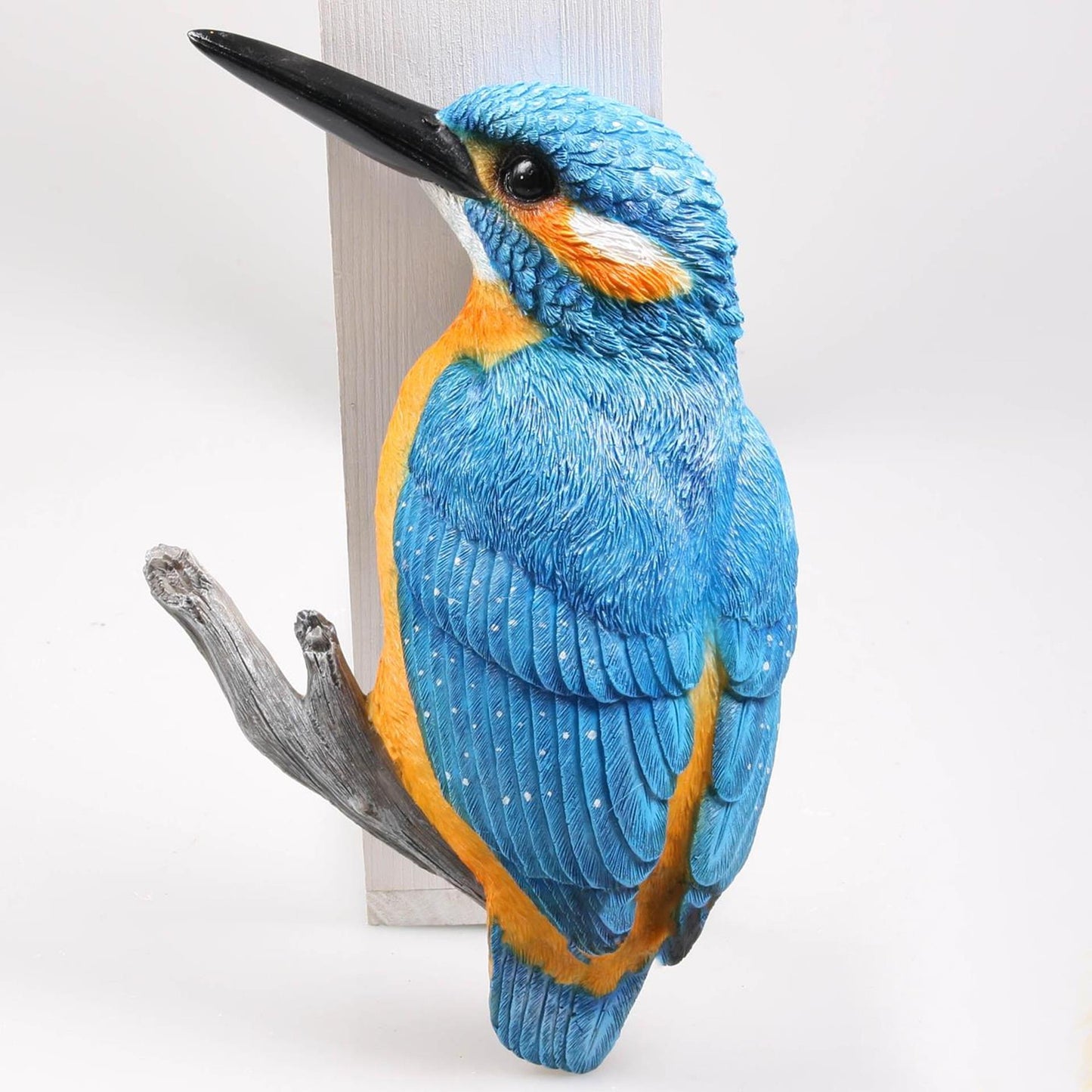 Mur martin-pêcheur oiseau animaux de ferme 19x29x5cm