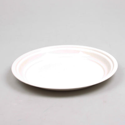 Assiette de collection Zinc zinc crème 30x2,5cm