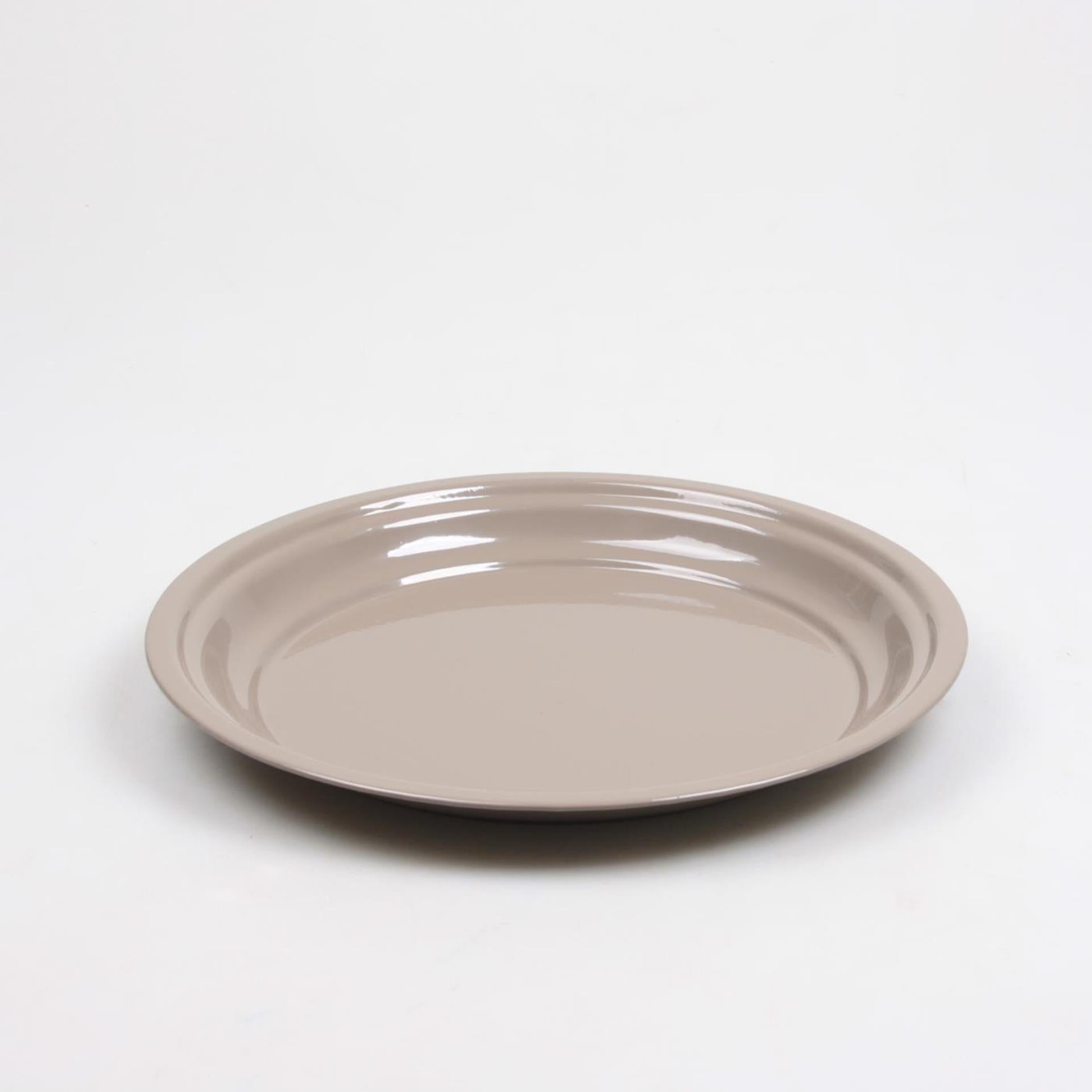 Plaque de base de collection Zinc zinc gris 30x2,5cm