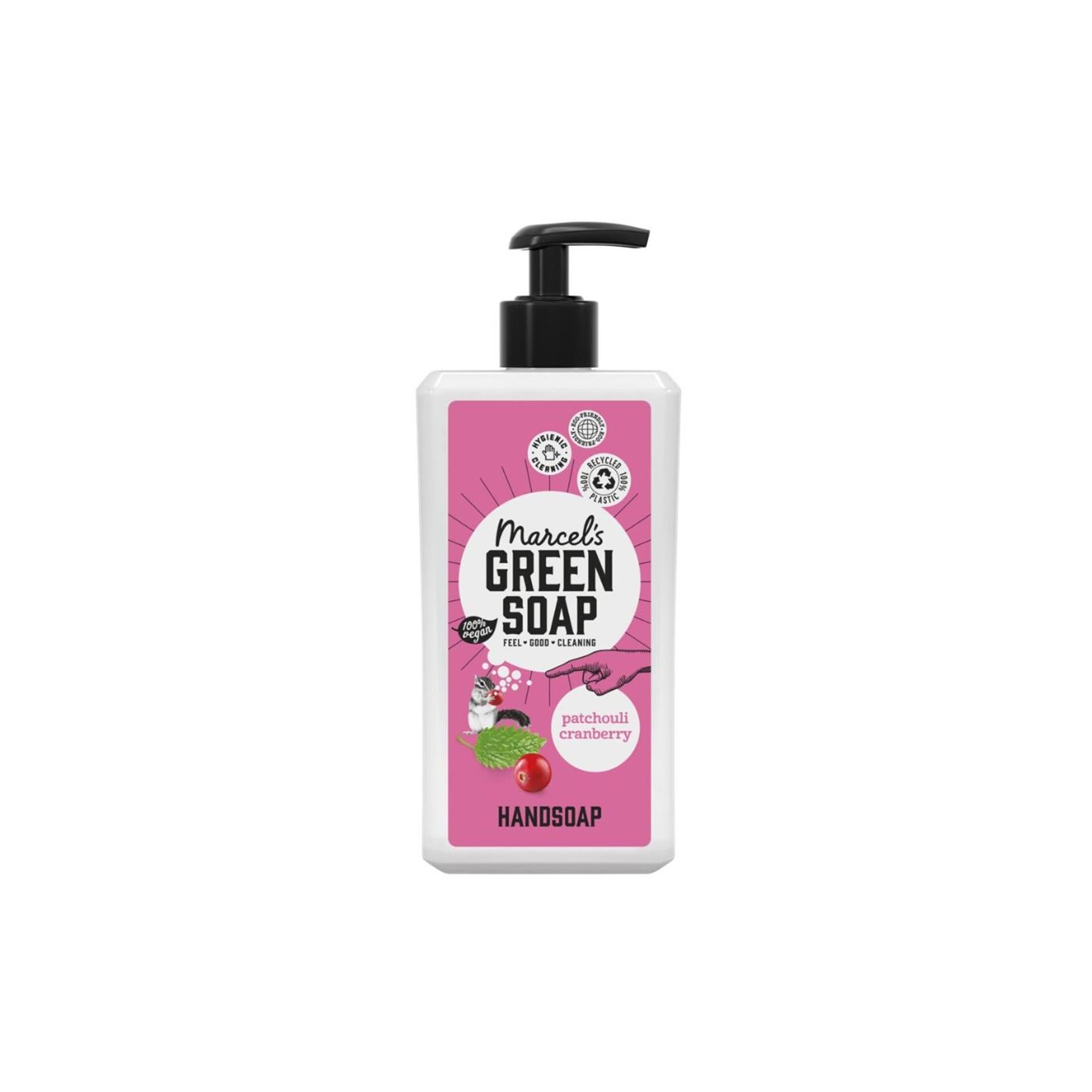 Marcels Green Soap Hand Soap Patchouli Cranberry 500 ml