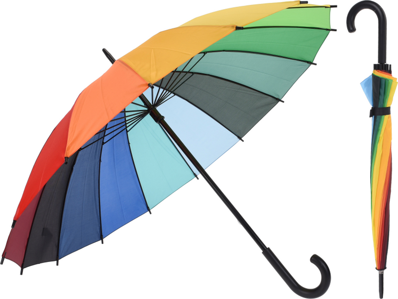 Parapluie Premiumparts arc-en-ciel 98cm
