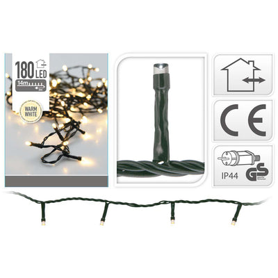 S.I.A. S.I.A. Lumières de Noël 13,5m 180 lumières LED IP44