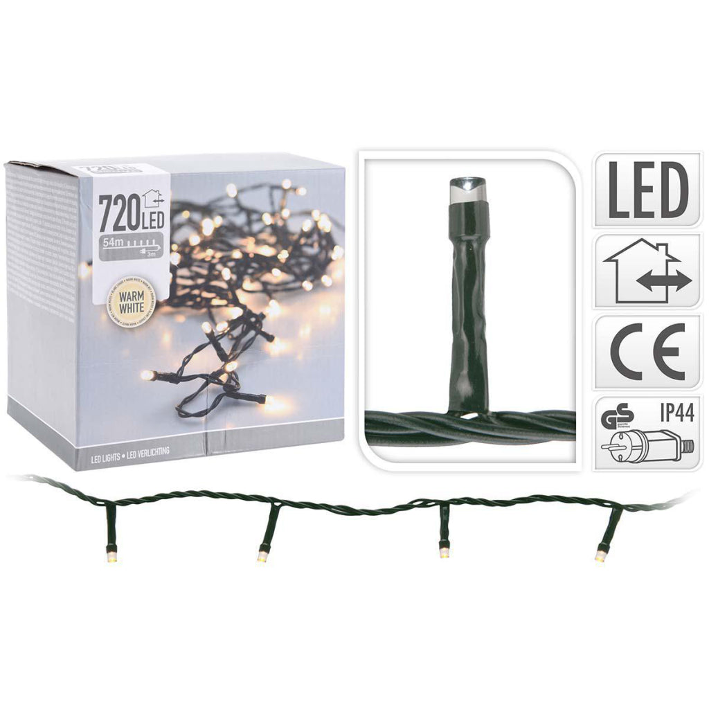 S.I.A. S.I.A. Lumières de Noël 54m 720 LUMILES LED IP44