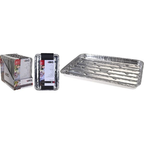 Échelles de grill en aluminium BBQ BBQ Set 4 pièces