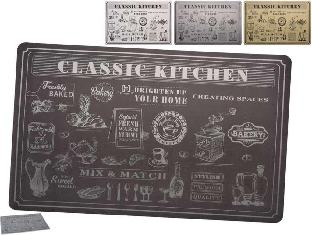 Placemat Divers Indivd 43x28 ​​Version différente