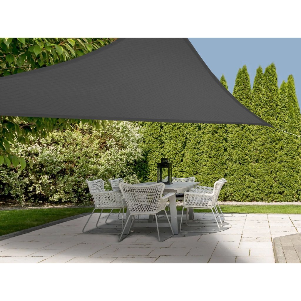 Autres marques toile d'ombrage 360x360x360 cm gris